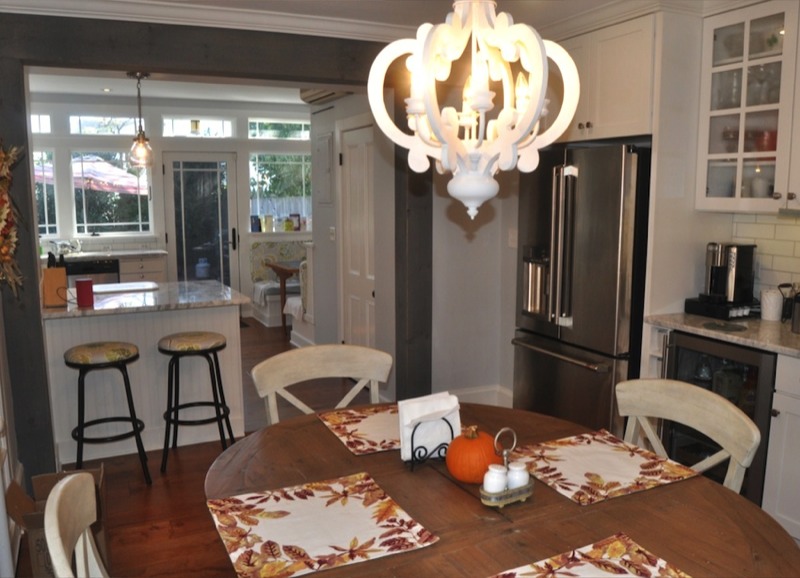 After Renovation of Dining Room in Historic Home